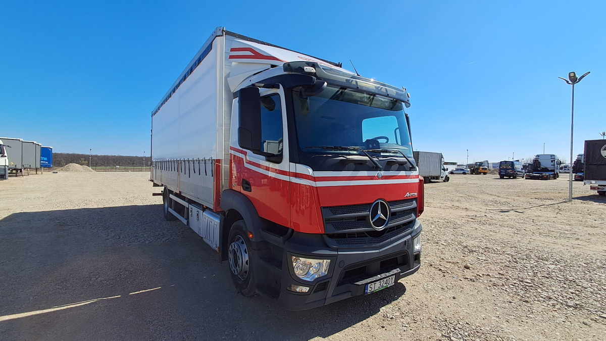 MERCEDES BENZ ANTOS SOLÓWKA Z WINDĄ - Camion: photos 1 MERCEDES BENZ ANTOS SOLÓWKA Z WINDĄ - Camion: photos 1