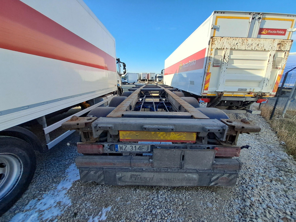 FLIEGL SDS 380 POD KONTENERY - Remorque porte-conteneur/ Caisse mobile: photos 4 FLIEGL SDS 380 POD KONTENERY - Remorque porte-conteneur/ Caisse mobile: photos 4