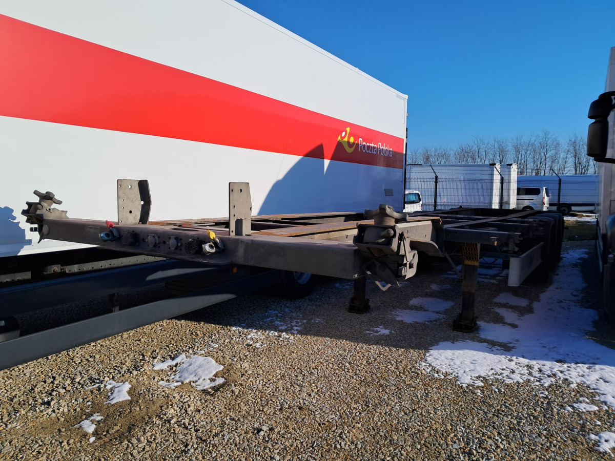 FLIEGL SDS 380 POD KONTENERY - Remorque porte-conteneur/ Caisse mobile: photos 2 FLIEGL SDS 380 POD KONTENERY - Remorque porte-conteneur/ Caisse mobile: photos 2