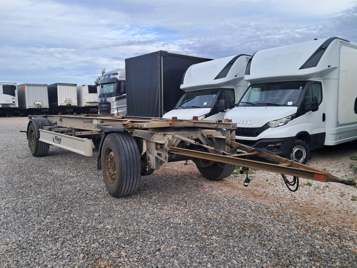 FLIEGL ZWP 180 POD KONTENERY - Remorque porte-conteneur/ Caisse mobile: photos 1 FLIEGL ZWP 180 POD KONTENERY - Remorque porte-conteneur/ Caisse mobile: photos 1