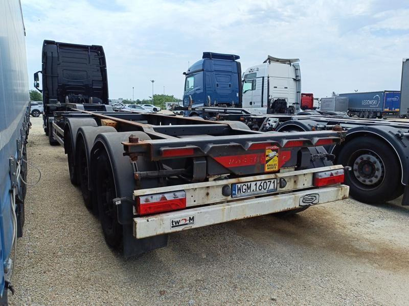 KASSBOHRER Trailer EBS-E POD KONTENERY - Remorque porte-conteneur/ Caisse mobile: photos 4 KASSBOHRER Trailer EBS-E POD KONTENERY - Remorque porte-conteneur/ Caisse mobile: photos 4