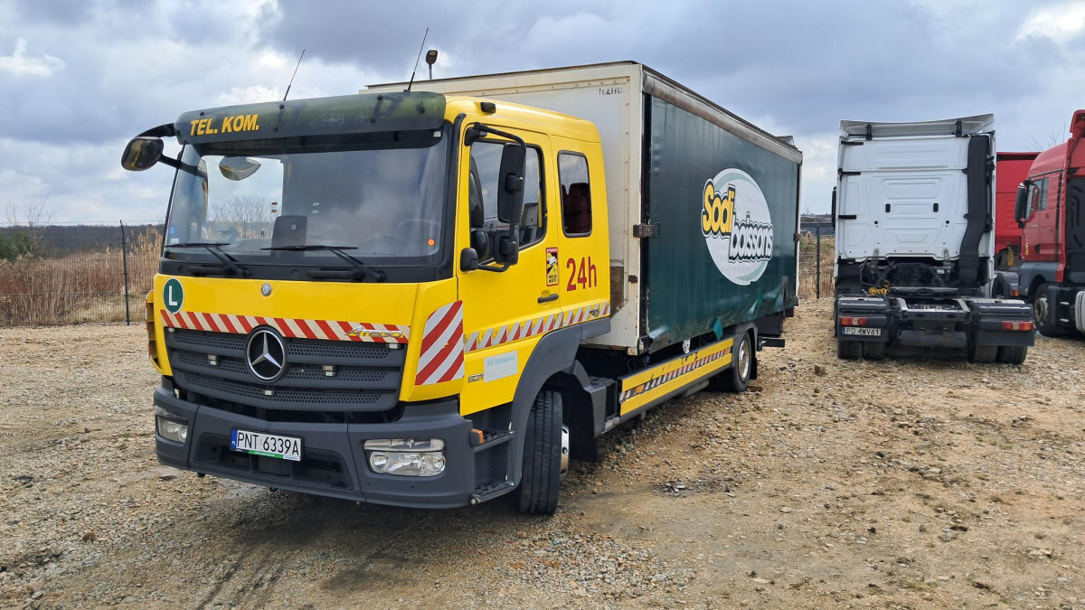 MERCEDES BENZ ATEGO SPECJALISTYCZNY - Camion à rideaux coulissants: photos 2 MERCEDES BENZ ATEGO SPECJALISTYCZNY - Camion à rideaux coulissants: photos 2