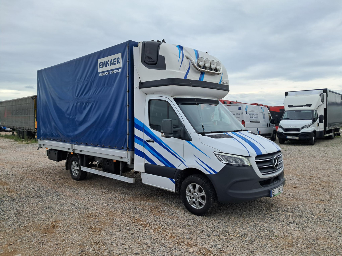 MERCEDES BENZ SPRINTER PLANDEKA - Véhicule utilitaire plateau baché: photos 1 MERCEDES BENZ SPRINTER PLANDEKA - Véhicule utilitaire plateau baché: photos 1