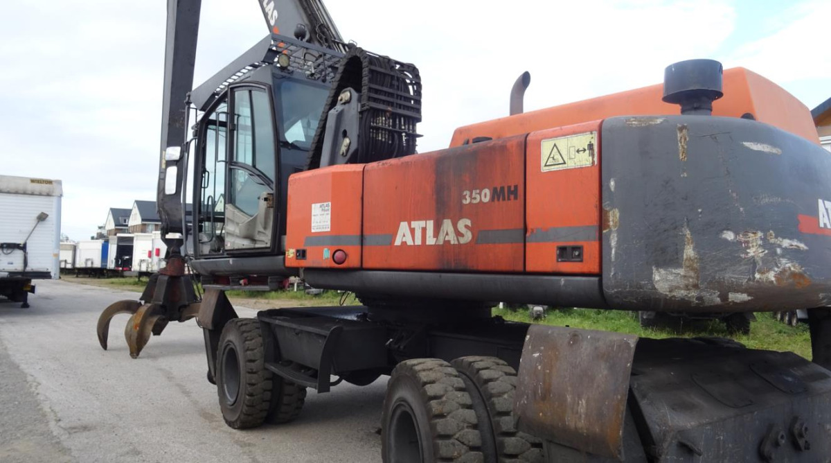 Maszyna przeładunkowa ATLAS 350MH - 2013/2018 - 166kW - 15,9m zasięgu - Pelle de manutention: photos 2 Maszyna przeładunkowa ATLAS 350MH - 2013/2018 - 166kW - 15,9m zasięgu - Pelle de manutention: photos 2