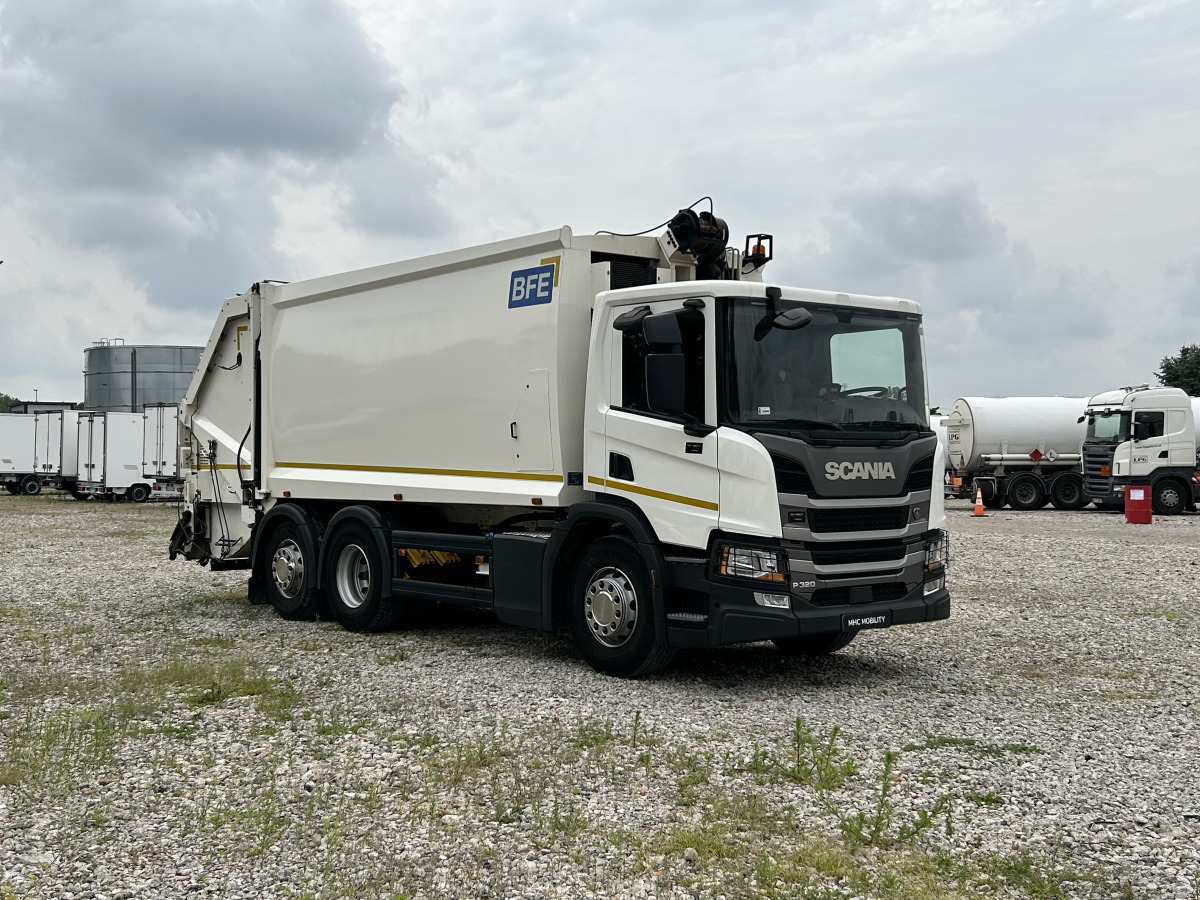 SCANIA P 320 WYWÓZ ŚMIECI - Benne à ordures ménagères: photos 1 SCANIA P 320 WYWÓZ ŚMIECI - Benne à ordures ménagères: photos 1