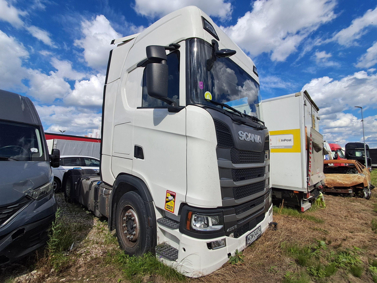 SCANIA S450 CIĄGNIK SIODŁOWY - Tracteur routier: photos 1 SCANIA S450 CIĄGNIK SIODŁOWY - Tracteur routier: photos 1
