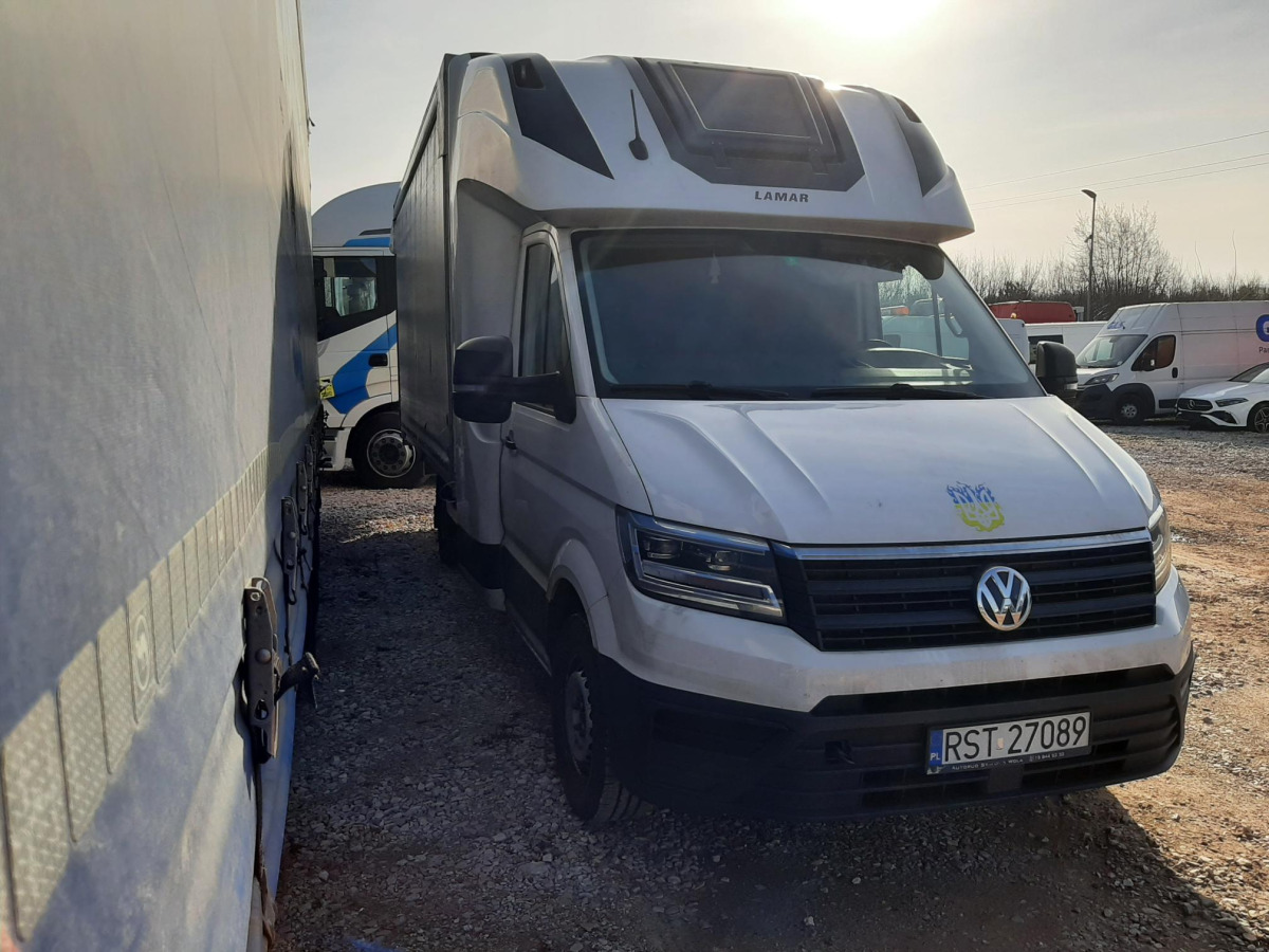 VOLKSWAGEN CRAFTER/LA06 PLANDEKA - Véhicule utilitaire plateau baché: photos 1 VOLKSWAGEN CRAFTER/LA06 PLANDEKA - Véhicule utilitaire plateau baché: photos 1