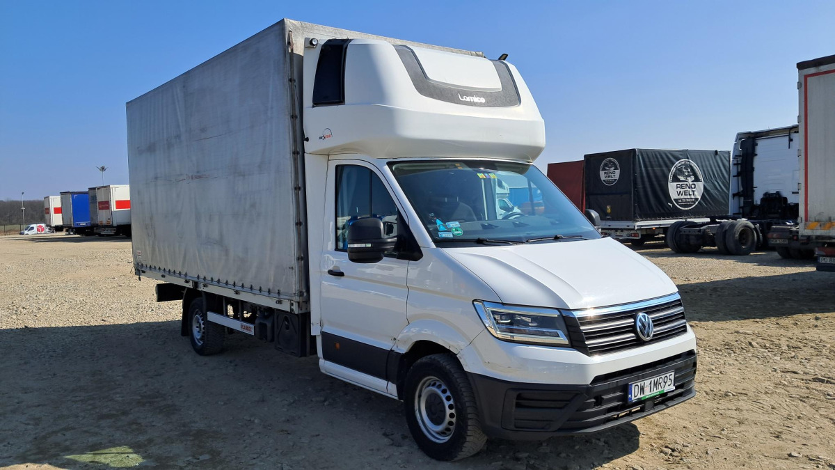 VOLKSWAGEN CRAFTER PLANDEKA - Véhicule utilitaire plateau baché: photos 1 VOLKSWAGEN CRAFTER PLANDEKA - Véhicule utilitaire plateau baché: photos 1
