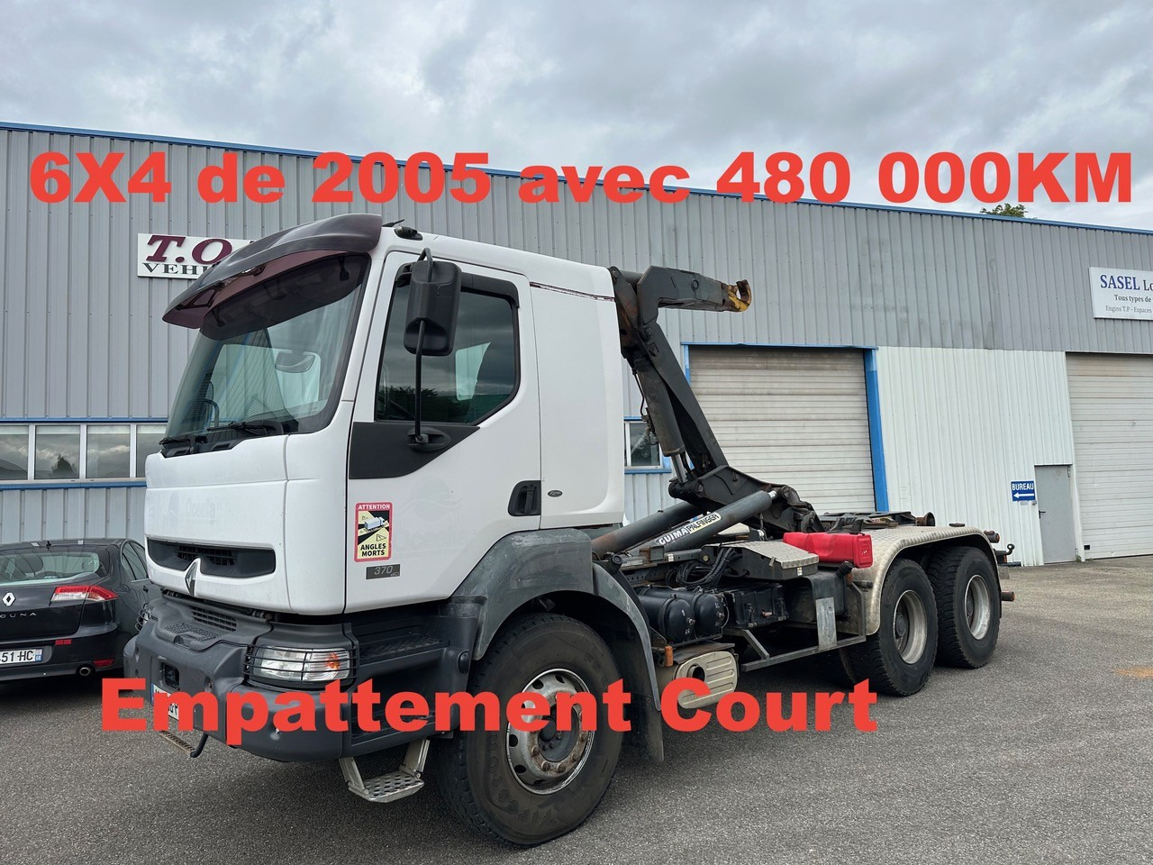 RENAULT KERAX 370 DCI - Camion ampliroll: photos 1 RENAULT KERAX 370 DCI - Camion ampliroll: photos 1