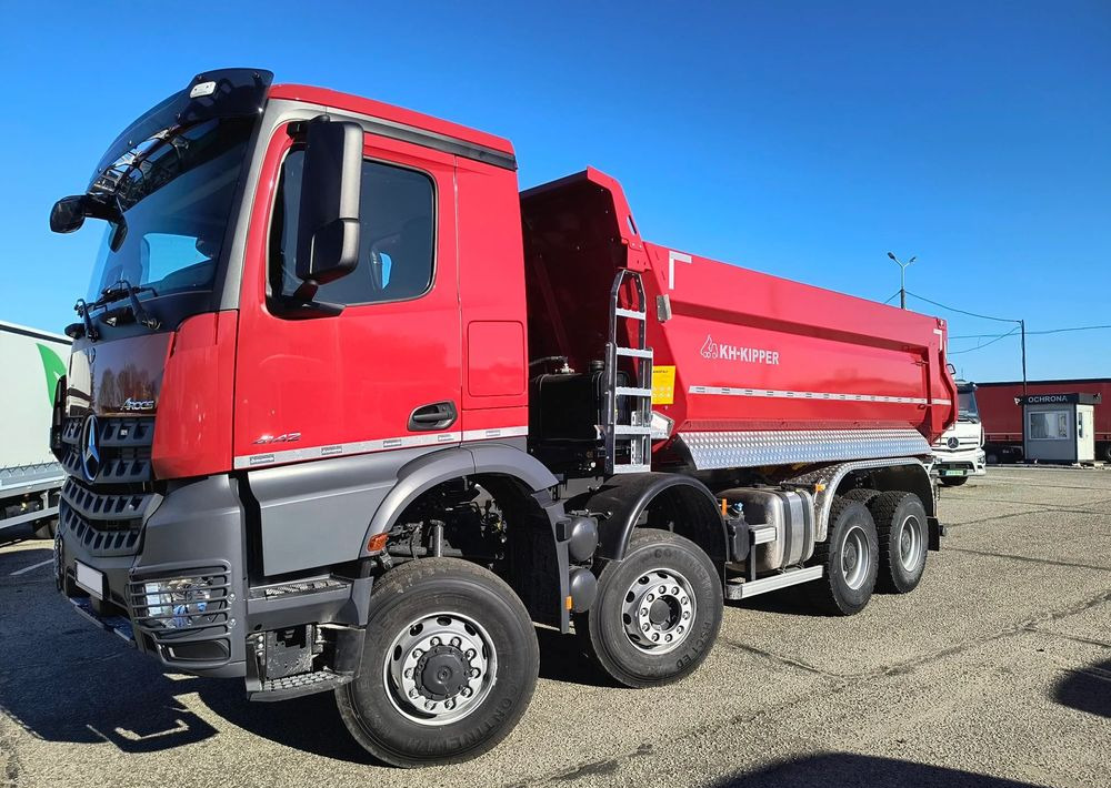 Mercedes-Benz Arocs 4142 AK 8x6 - Camion benne: photos 1 Mercedes-Benz Arocs 4142 AK 8x6 - Camion benne: photos 1