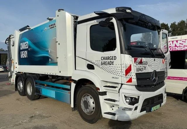 Mercedes-Benz eActros 300 L 6x2 Elektryczna śmieciarka - Benne à ordures ménagères: photos 3 Mercedes-Benz eActros 300 L 6x2 Elektryczna śmieciarka - Benne à ordures ménagères: photos 3