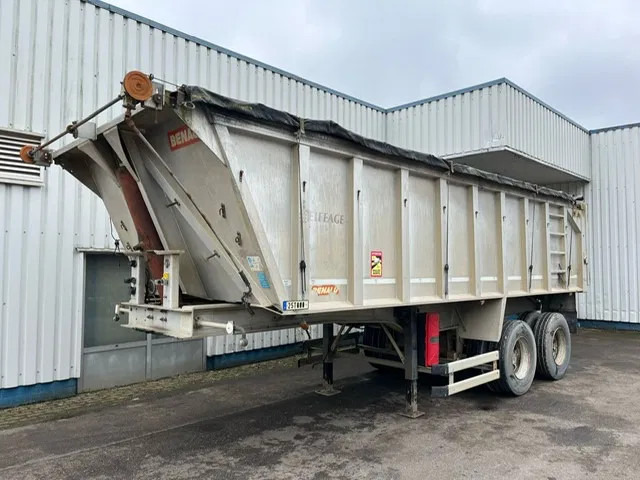 Benalu 2 Axle , 8 Tyres , Alu Tipper , Spring Suspension , Drum Brakes - Semi-remorque benne: photos 1 Benalu 2 Axle , 8 Tyres , Alu Tipper , Spring Suspension , Drum Brakes - Semi-remorque benne: photos 1