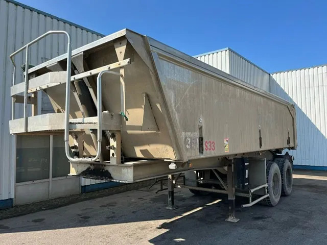 Benalu 2 Axle Alu Tipper , Spring Suspension , Drum Brakes - Semi-remorque benne: photos 1 Benalu 2 Axle Alu Tipper , Spring Suspension , Drum Brakes - Semi-remorque benne: photos 1
