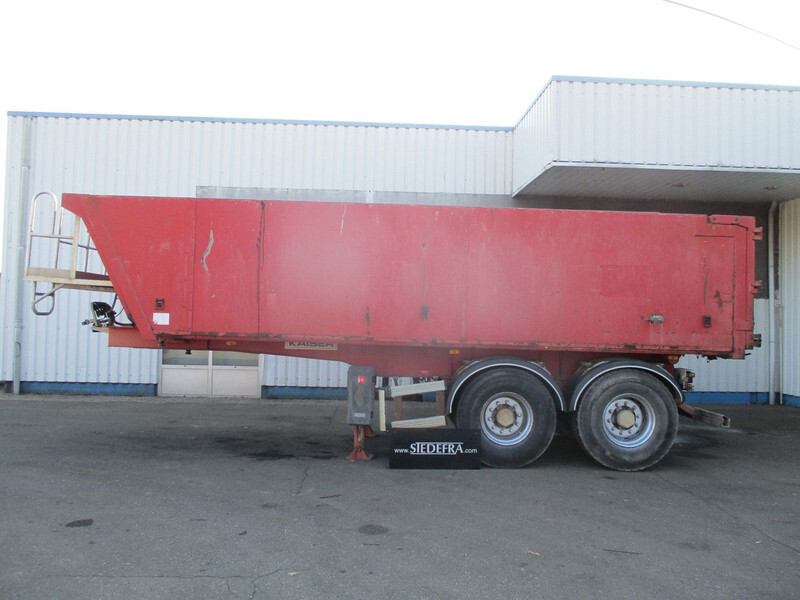 Kaiser 2x Gigant Axles , Steel tipper trailer , Drum Brakes, Spring Suspension - Semi-remorque benne: photos 2 Kaiser 2x Gigant Axles , Steel tipper trailer , Drum Brakes, Spring Suspension - Semi-remorque benne: photos 2