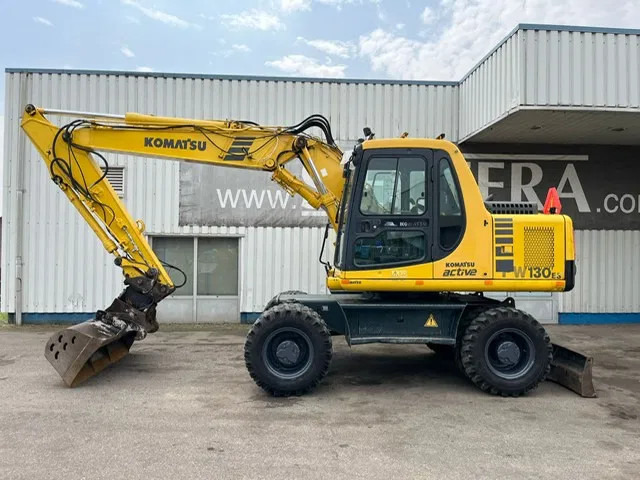 Komatsu PW 130 ES-6K , Wheel Excavator - Pelle sur pneus: photos 2 Komatsu PW 130 ES-6K , Wheel Excavator - Pelle sur pneus: photos 2