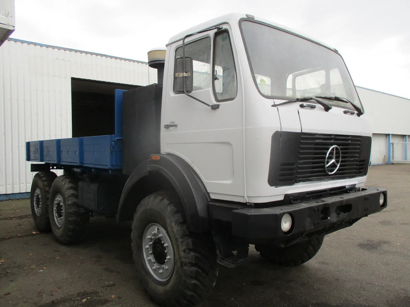 Mercedes-Benz FAP 2026 , V8 , 6x6 , ZF Manual , Spring suspension , ex - Camion plateau: photos 4 Mercedes-Benz FAP 2026 , V8 , 6x6 , ZF Manual , Spring suspension , ex - Camion plateau: photos 4