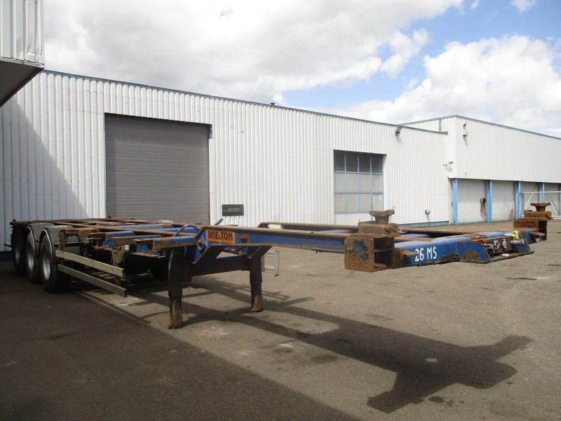 Wielton NS34 , Container Trailer , 3 ROR axle , Drum brakes , Air Suspension - Semi-remorque porte-conteneur/ Caisse mobile: photos 4 Wielton NS34 , Container Trailer , 3 ROR axle , Drum brakes , Air Suspension - Semi-remorque porte-conteneur/ Caisse mobile: photos 4