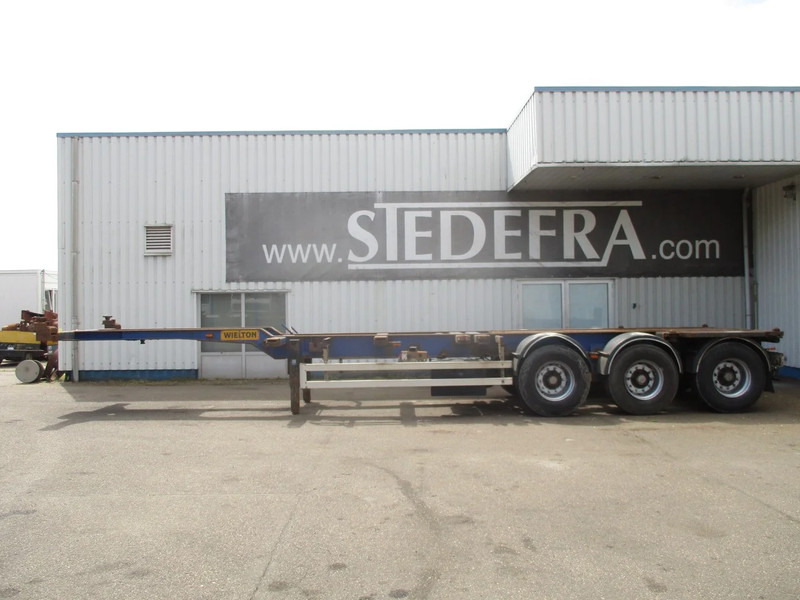 Wielton NS34 , Container Trailer , 3 ROR axle , Drum brakes , Air Suspension - Semi-remorque porte-conteneur/ Caisse mobile: photos 2 Wielton NS34 , Container Trailer , 3 ROR axle , Drum brakes , Air Suspension - Semi-remorque porte-conteneur/ Caisse mobile: photos 2