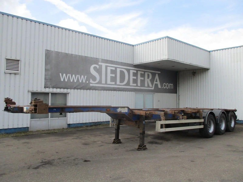 Wielton NS34P , Container trailer , 3 ROR axles , drum brakes , air suspension - Semi-remorque porte-conteneur/ Caisse mobile: photos 1 Wielton NS34P , Container trailer , 3 ROR axles , drum brakes , air suspension - Semi-remorque porte-conteneur/ Caisse mobile: photos 1