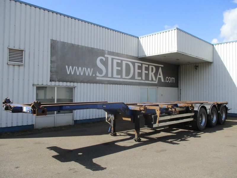 Wielton NS34P, container trailer , 3 ROR axle , Drum brakes , Air suspension - Semi-remorque porte-conteneur/ Caisse mobile: photos 1 Wielton NS34P, container trailer , 3 ROR axle , Drum brakes , Air suspension - Semi-remorque porte-conteneur/ Caisse mobile: photos 1