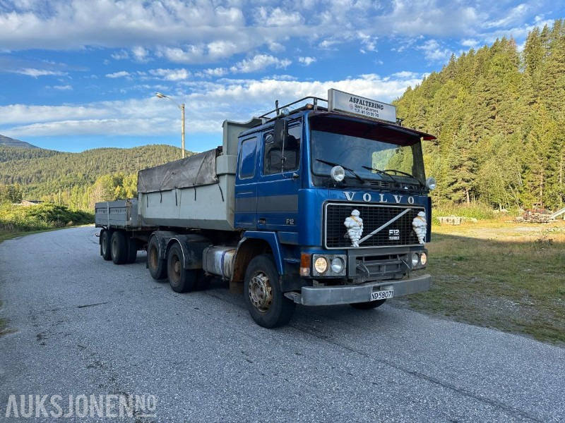 1979 Volvo F 12 43 6X2 - Fullt sett - Veteran - Camion plateau: photos 3 1979 Volvo F 12 43 6X2 - Fullt sett - Veteran - Camion plateau: photos 3