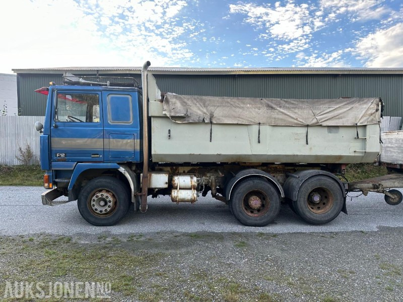 1979 Volvo F 12 43 6X2 - Fullt sett - Veteran - Camion plateau: photos 5 1979 Volvo F 12 43 6X2 - Fullt sett - Veteran - Camion plateau: photos 5