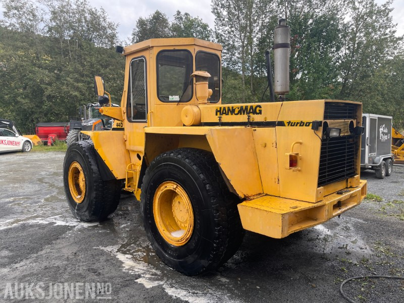 1985 Hanomag 44D HJULLASTER 96 timers auksjon! - Chargeuse sur pneus: photos 3 1985 Hanomag 44D HJULLASTER 96 timers auksjon! - Chargeuse sur pneus: photos 3