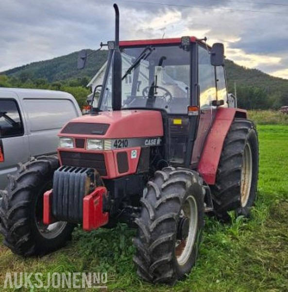 1995 CASE IH 4210 traktor 40 km/t med Orkel 2000 fres (ny aksling) - Tracteur agricole: photos 1 1995 CASE IH 4210 traktor 40 km/t med Orkel 2000 fres (ny aksling) - Tracteur agricole: photos 1