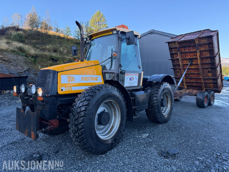 1996 JCB 1135 7565 timer. Rep objekt med henger - Tracteur agricole: photos 1 1996 JCB 1135 7565 timer. Rep objekt med henger - Tracteur agricole: photos 1