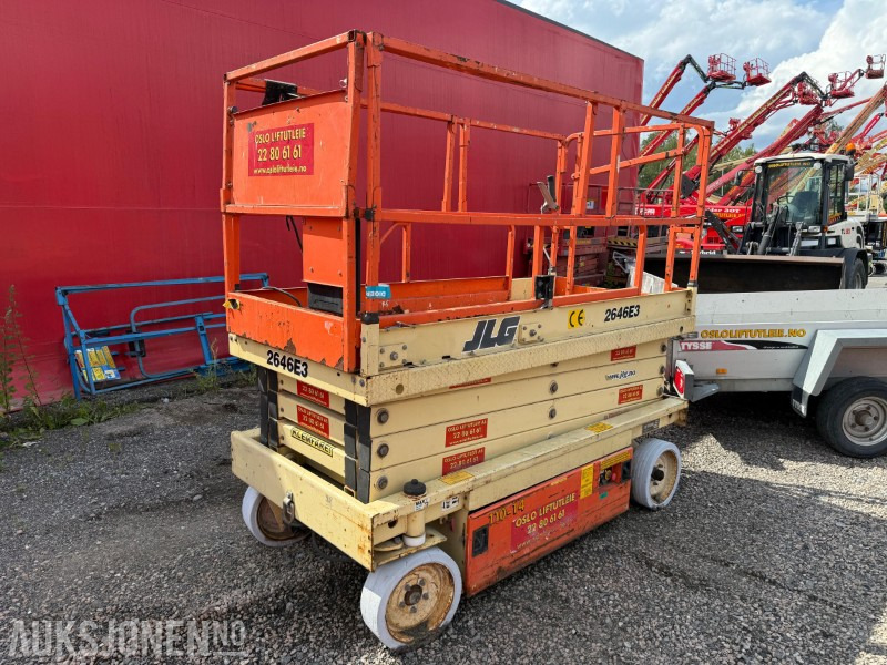 2002 JLG 2646 E3 elektrisk sakselift, merkefrie hjul - Nacelle: photos 1 2002 JLG 2646 E3 elektrisk sakselift, merkefrie hjul - Nacelle: photos 1