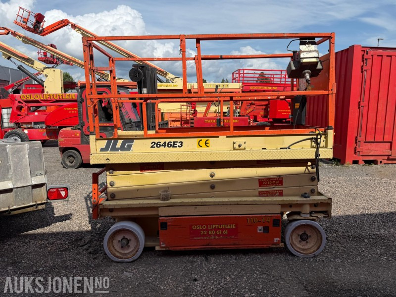 2002 JLG 2646 E3 elektrisk sakselift, merkefrie hjul - Nacelle: photos 5 2002 JLG 2646 E3 elektrisk sakselift, merkefrie hjul - Nacelle: photos 5