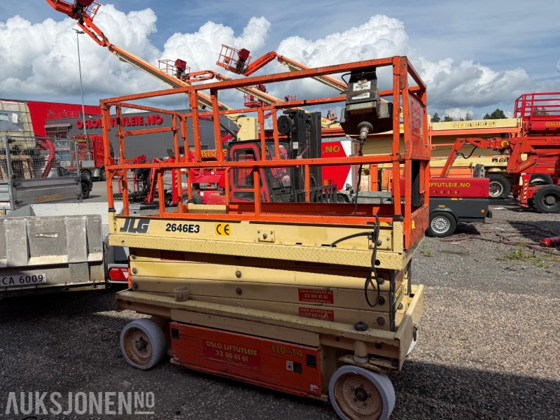 2002 JLG 2646 E3 elektrisk sakselift, merkefrie hjul - Nacelle: photos 4 2002 JLG 2646 E3 elektrisk sakselift, merkefrie hjul - Nacelle: photos 4
