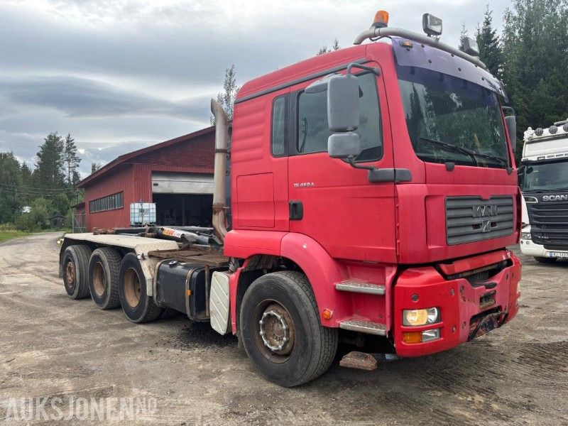 2002 MAN 26.463 FDLC krokbil / 8x4 - Camion ampliroll: photos 2 2002 MAN 26.463 FDLC krokbil / 8x4 - Camion ampliroll: photos 2