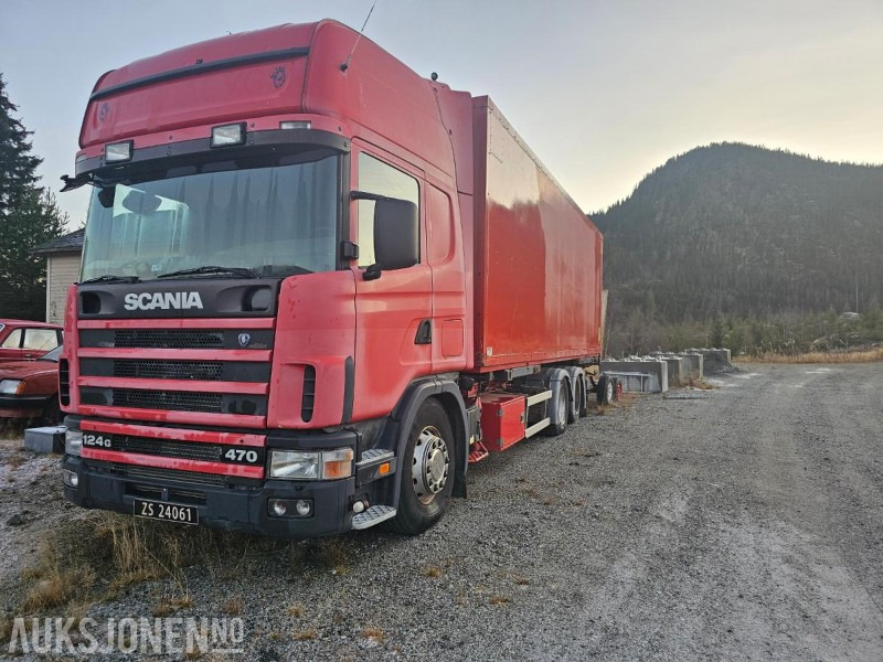 2002 Scania G-serie, Reparasjonsobjekt - Camion porte-conteneur/ Caisse mobile: photos 1 2002 Scania G-serie, Reparasjonsobjekt - Camion porte-conteneur/ Caisse mobile: photos 1