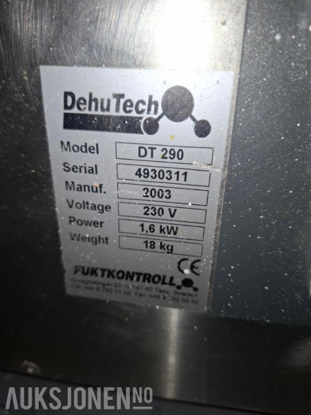 2003 DEHUTECH DA/DT-250 1FAS-230V - Matériel de chantier: photos 2 2003 DEHUTECH DA/DT-250 1FAS-230V - Matériel de chantier: photos 2