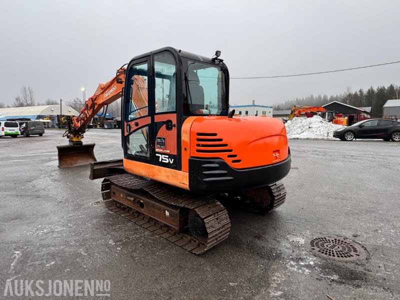 2004 Daewoo Solar 75v gravemaskin / tiltrotator / pusseskuffe / 3626 timer - Pelle: photos 3 2004 Daewoo Solar 75v gravemaskin / tiltrotator / pusseskuffe / 3626 timer - Pelle: photos 3