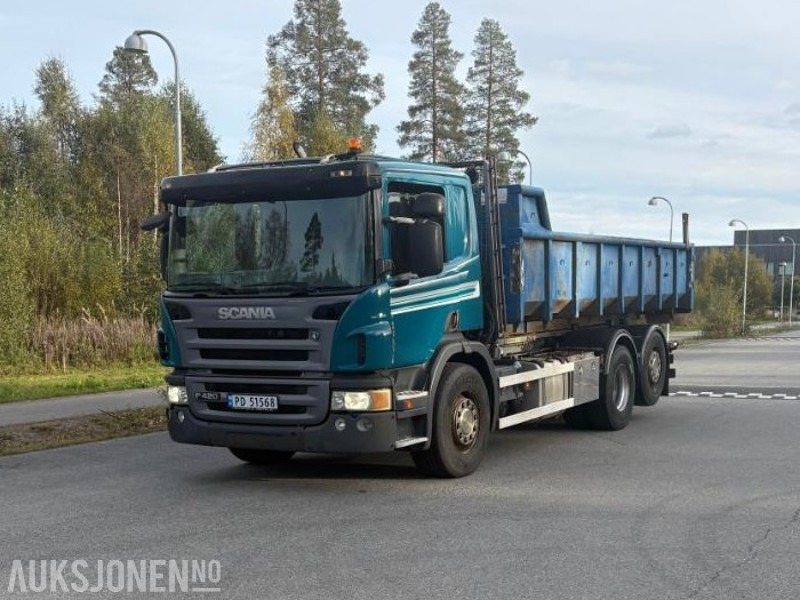 2005 Scania P420LB6X2*4HNA,JOAB 20T krok - Camion ampliroll: photos 1 2005 Scania P420LB6X2*4HNA,JOAB 20T krok - Camion ampliroll: photos 1