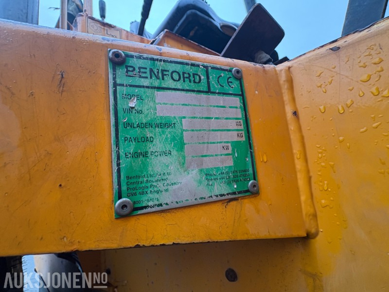 Tombereau 2005 Terex Benford 7004 leddet dumper: photos 19 Tombereau 2005 Terex Benford 7004 leddet dumper: photos 19