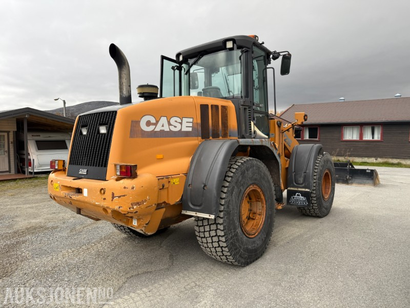 2007 Case 721E - 10 000t - 14900kg - Sentralsmøring - Sertifisert - Chargeuse sur pneus: photos 4 2007 Case 721E - 10 000t - 14900kg - Sentralsmøring - Sertifisert - Chargeuse sur pneus: photos 4