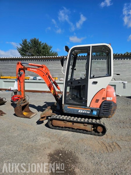 2007 Kubota KX41-3V minigraver - Mini pelle: photos 2 2007 Kubota KX41-3V minigraver - Mini pelle: photos 2