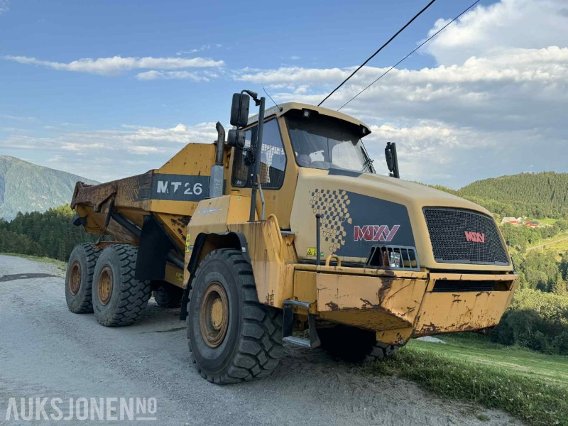 2008 Moxy MT26HL 6x6 – Dumper med hvite skilt – Leveres sertifisert - Mye påkostet - Tombereau: photos 1 2008 Moxy MT26HL 6x6 – Dumper med hvite skilt – Leveres sertifisert - Mye påkostet - Tombereau: photos 1