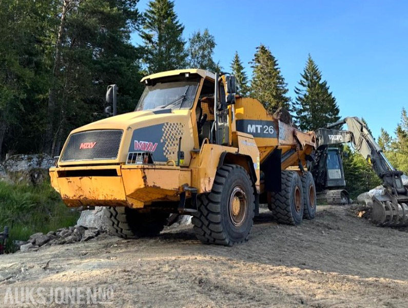 2008 Moxy MT26HL 6x6 – Dumper med hvite skilt – Leveres sertifisert - Mye påkostet - Tombereau: photos 2 2008 Moxy MT26HL 6x6 – Dumper med hvite skilt – Leveres sertifisert - Mye påkostet - Tombereau: photos 2