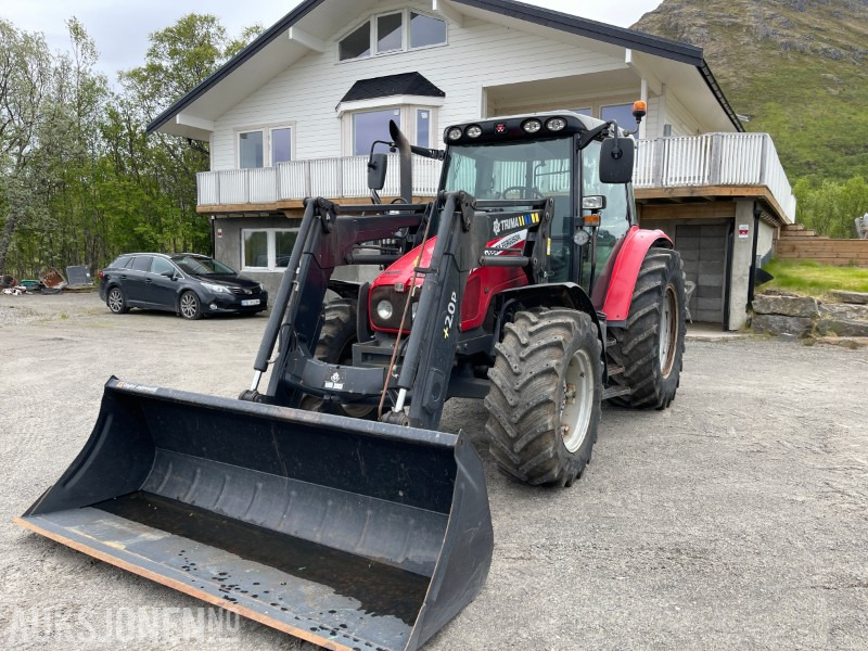 2009 Massey Ferguson MF 5435 Dyna-4 Med frontlaster og snøskuffe - Tracteur agricole: photos 2 2009 Massey Ferguson MF 5435 Dyna-4 Med frontlaster og snøskuffe - Tracteur agricole: photos 2