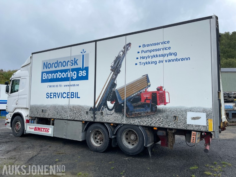 2009 Scania 480 R-serie Highline Skapbil med full sideåpning og Zepro baklift - Camion fourgon: photos 4 2009 Scania 480 R-serie Highline Skapbil med full sideåpning og Zepro baklift - Camion fourgon: photos 4