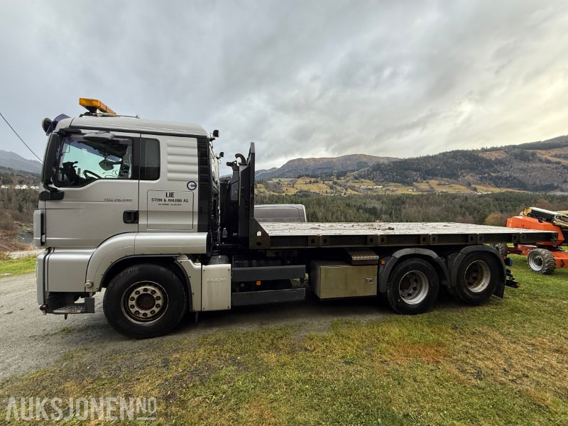 2010 MAN TGS 28.540 krokbil / krokløftbil - maskinflak + krokkasse - Camion ampliroll: photos 2 2010 MAN TGS 28.540 krokbil / krokløftbil - maskinflak + krokkasse - Camion ampliroll: photos 2