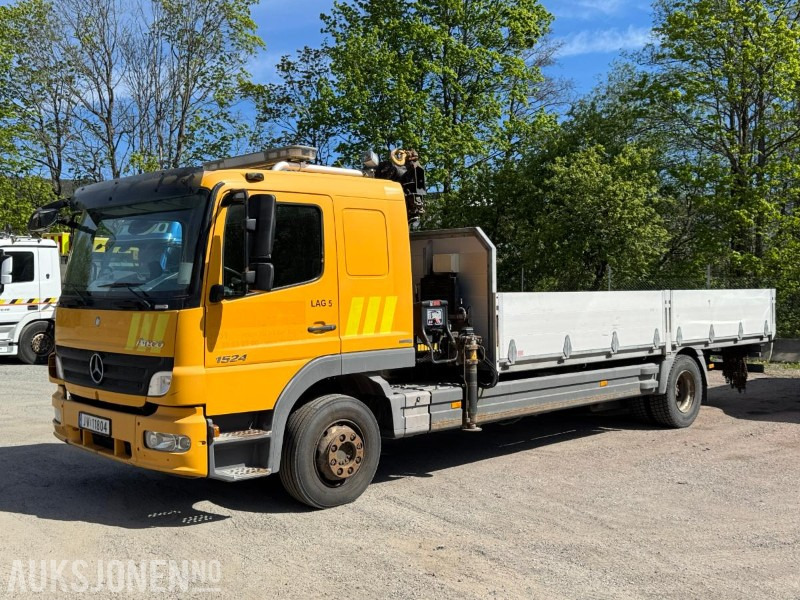 2010 Mercedes-Benz 1524L/54AT Kranbil / HIAB / EU-godkjent - Camion grue: photos 1 2010 Mercedes-Benz 1524L/54AT Kranbil / HIAB / EU-godkjent - Camion grue: photos 1