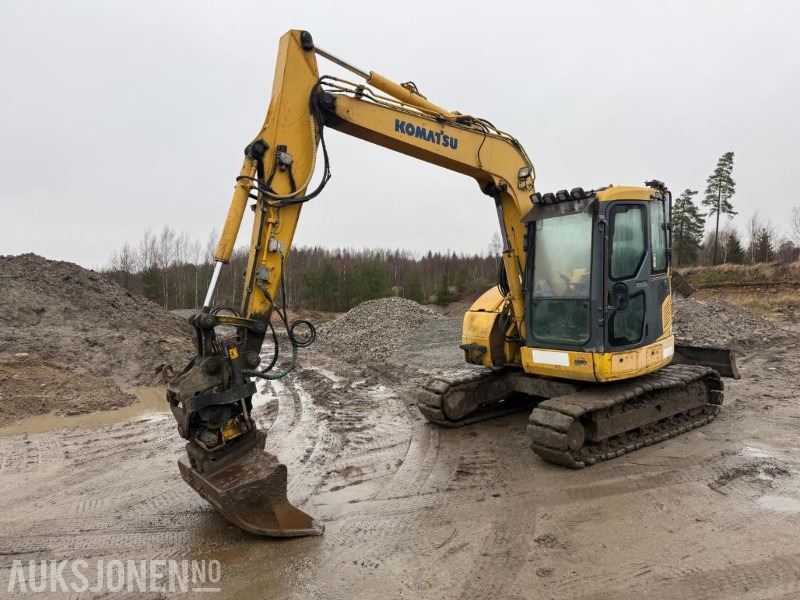 2011 Komatsu PC78US-8 BELTEGRAVER ENGCON TILTROTATOR. - Mini pelle: photos 1 2011 Komatsu PC78US-8 BELTEGRAVER ENGCON TILTROTATOR. - Mini pelle: photos 1