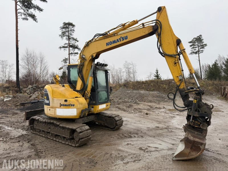 2011 Komatsu PC78US-8 BELTEGRAVER ENGCON TILTROTATOR. - Mini pelle: photos 2 2011 Komatsu PC78US-8 BELTEGRAVER ENGCON TILTROTATOR. - Mini pelle: photos 2