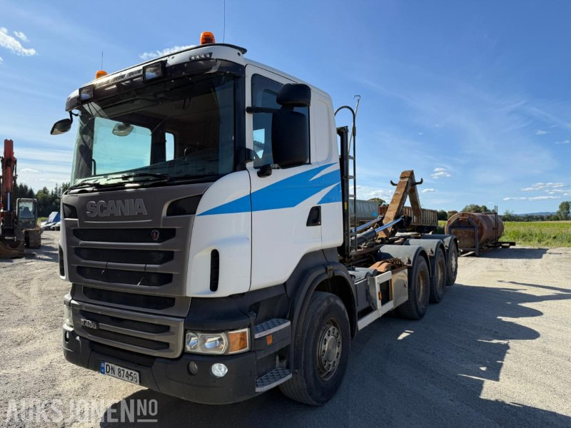2012 Scania R480 krokbil, 6x2, Multilift krokpåbygg! - Camion ampliroll: photos 1 2012 Scania R480 krokbil, 6x2, Multilift krokpåbygg! - Camion ampliroll: photos 1