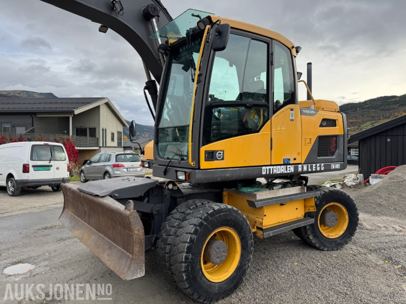 2012 Volvo EW140 D Hjulmaskin TILTROTATOR, 2 SKUFFER, SENTRALSMØRING - Pelle: photos 3 2012 Volvo EW140 D Hjulmaskin TILTROTATOR, 2 SKUFFER, SENTRALSMØRING - Pelle: photos 3